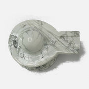 Howlite Jaldhara Shivalingam : 401-450 gms